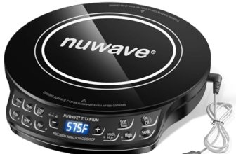 Nuwave Induction Cooktop, Improved Hot Plate with Digital Probe