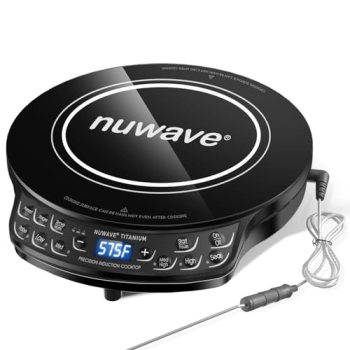Nuwave Induction Cooktop, Improved Hot Plate with Digital Probe