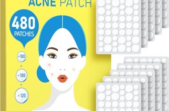 LitBear Pimple Patch Bulk, 480 Patches 3 Size Acne Patches for Face