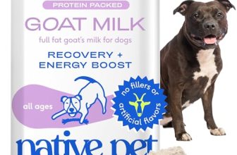 Native Pet Goat Milk Powder – Dog Food Topper for Active Dogs
