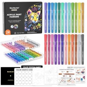 Shuttle Art Automatic Ink Control Acrylic Paint Markers