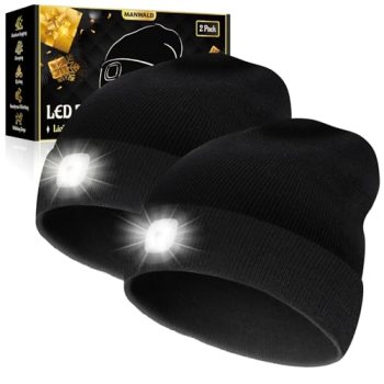 MANWALD LED Beanie Hat with Light