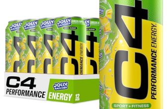 C4 Performance Energy Drink, Jolly Rancher Green Apple
