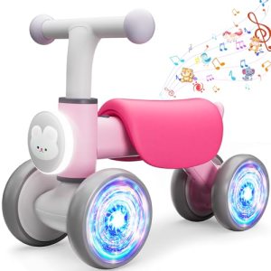Doselie Toddler Outdoor Toys Balance Bike for 1 2 Year Old Girl Birthday Gifts