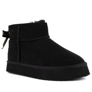 Juicy Couture Women Slip On Winter Boots Warm Microsuede Insulated Fashion Ankle