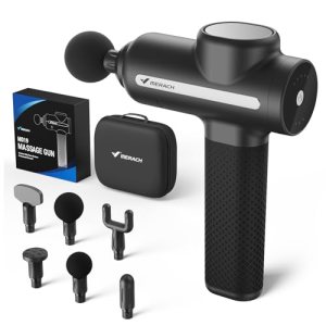 MERACH Pro-Grade Massage Gun, Quiet Massage Gun Deep Tissues