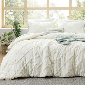 Bedsure Boho Comforter Set, Queen