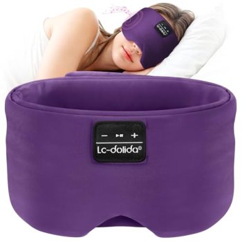 LC-dolida Sleep Mask with Bluetooth Headphones
