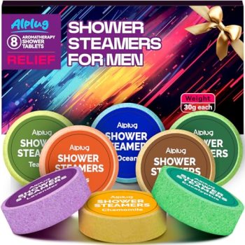 Shower Steamers for Men 8 Pack – Gifts for Men