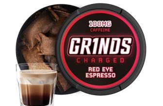 Grinds Coffee Pouches | Red Eye Espresso Flavor