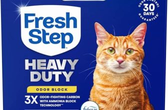 Fresh Step Heavy Duty Odor Block Advanced Multi Cat Clumping Litter with Febreze
