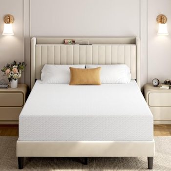 Yaheetech 12 Inch Queen Mattress 3 Foam Layer Cooling Gel Memory Foam Mattresses