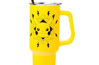 Silver Buffalo Pokémon Featuring Pikachu Lightning Double Walled Stainless Steel