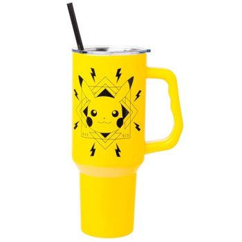 Silver Buffalo Pokémon Featuring Pikachu Lightning Double Walled Stainless Steel