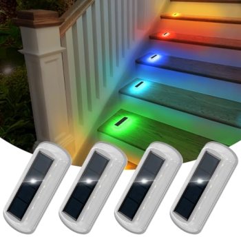 T-SUN Solar Deck Lights Outdoor Waterproof