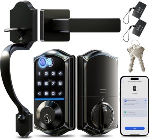Veise VE017-H Fingerprint Smart Front Door Lock Set