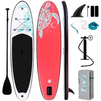 FunWater Inflatable Stand Up Paddle Board with Premium SUP Paddleboard Accessori