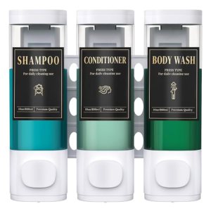 Luxspire Shampoo and Conditioner Dispenser