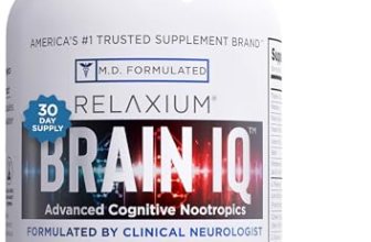 Relaxium BrainIQ Nootropic Brain Supplements