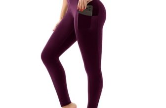 SINOPHANT High Waisted Leggings with Pockets Women