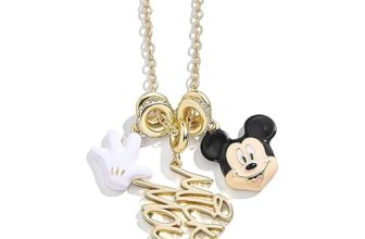BaubleBar Mickey Mouse Disney Charm Necklace