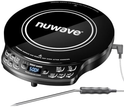 Nuwave Portable Induction Cooktop Diamond with Probe