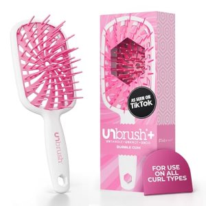 FHI Heat UNbrush Plus — Curly Hair Brush for Gentle & Effective Detangling on We