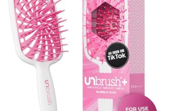 FHI Heat UNbrush Plus — Curly Hair Brush for Gentle & Effective Detangling on We