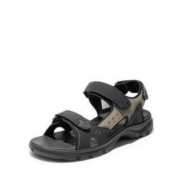 DREAM PAIRS Men’s Arch Support Hiking Walking Sandals Sport Outdoor Athletic Com