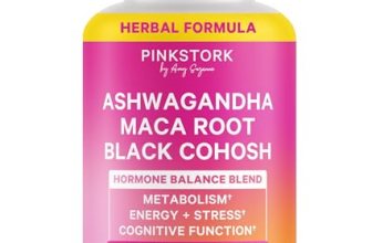 Pink Stork Ashwagandha, Maca Root & Black Cohosh