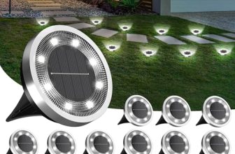INCX Solar Ground Lights,16 Pack Solar Lights Outdoor Waterproof