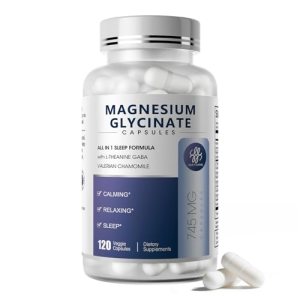 iMATCHME Magnesium Glycinate 850mg Capsules with L-Theanine