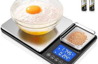 KUAIVO 0.001oz/33lbs Dual Platform Food Kitchen Scales Digital Weight Grams and