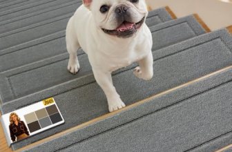 JSEI Stair Treads for Wooden Steps Indoor