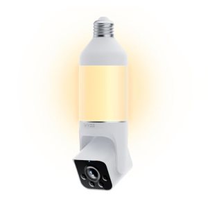 WYZE Bulb Cam – 2K HD Smart Light Bulb Security Camera with Color Night Vision