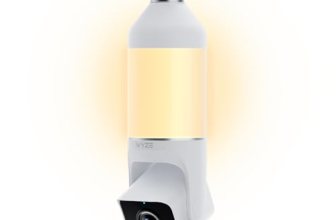 WYZE Bulb Cam – 2K HD Smart Light Bulb Security Camera with Color Night Vision