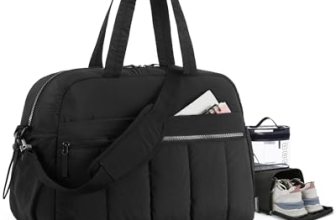 BAGSMART Gym Bag for Women, Duffle Bag for Travel with Wet Pocket