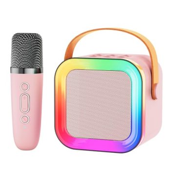 Mini Karaoke Machine Speaker for Kids Adults