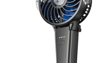 KIBEE Portable Misting Fan – 4000mAh Rechargeable