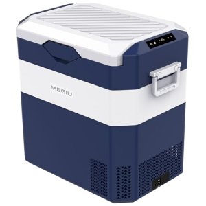 Megiu 12 Volt Refrigerator Car Fridge Portable 12V 45 Quart Freezer Compressor C