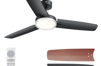 DREO Bedroom Ceiling Fan with Lights