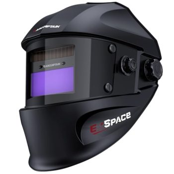 ARCCAPTAIN True Color Auto Darkening Welding Helmet with Upgraded Arc Sensor
