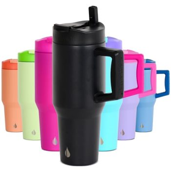 Elemental 32 oz 100% Leak Proof Tumbler with Handle & Straw