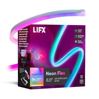 LIFX Flex Neon LED Rope Light 6.5FT Indoor