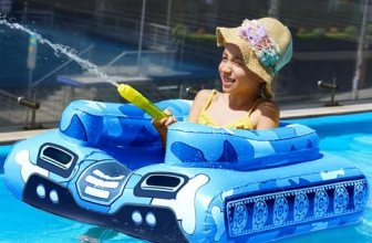 Inflatable Tank Pool Floats Kids