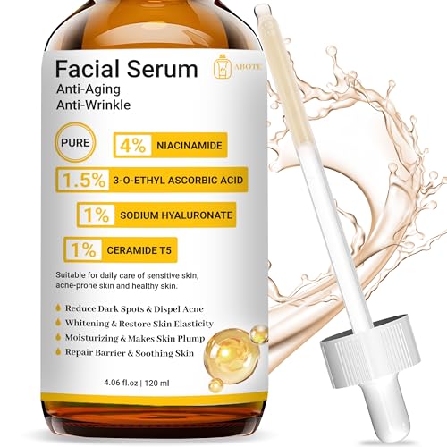 Pure 4% Niacinamide Serum for Acne Treatment for Face & Dark Spots