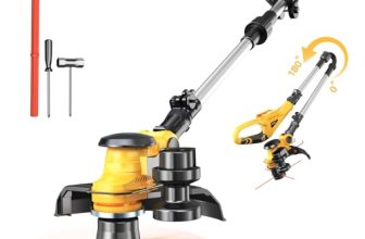 Cordless String Trimmer Compatible with Dewalt 20V (Tool Only)