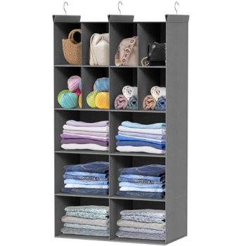 Ofiray-home 5 Tier Hanging Closet Organizer