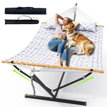 ANAGOO Double Hammock with Stand
