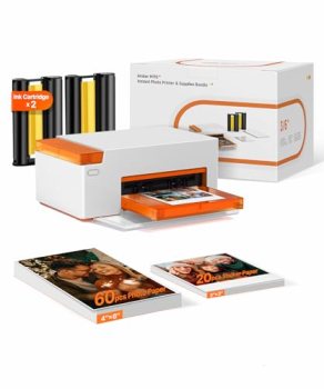 Liene Amber M110 Bluetooth Photo Printer 80 Sheets